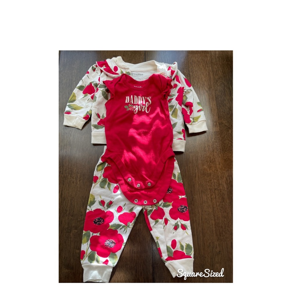 Baby girl bundle outfit